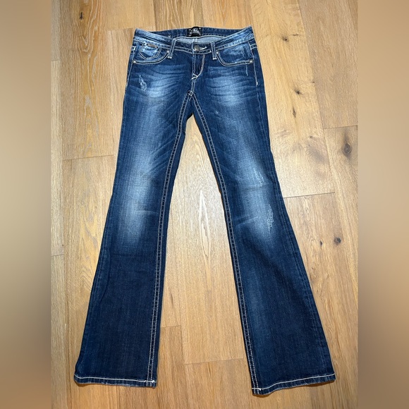 Size 0 Long Express Rerock Jeans - Women’s Express jeans - Picture 3 of 9